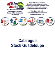 Catalogue objets pub disponibles en Guadeloupe